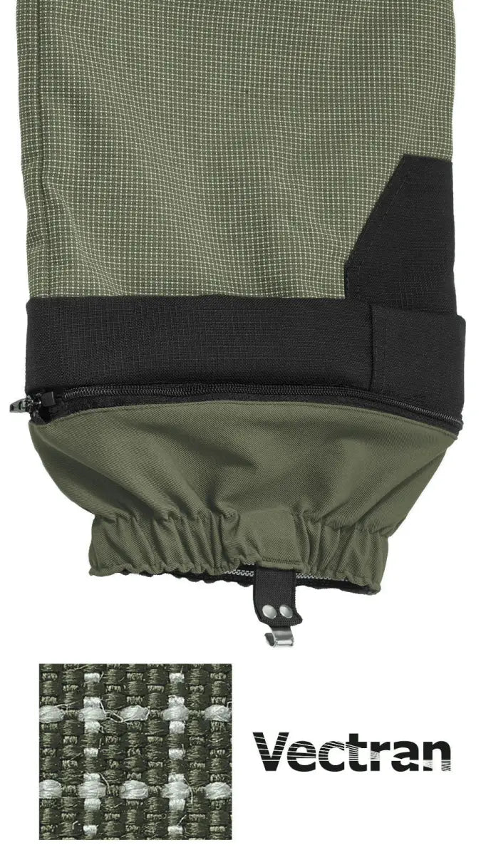 Es handelt sich hier um PSS X-treme Protect Sauenschutzhose grün für die Jagd.