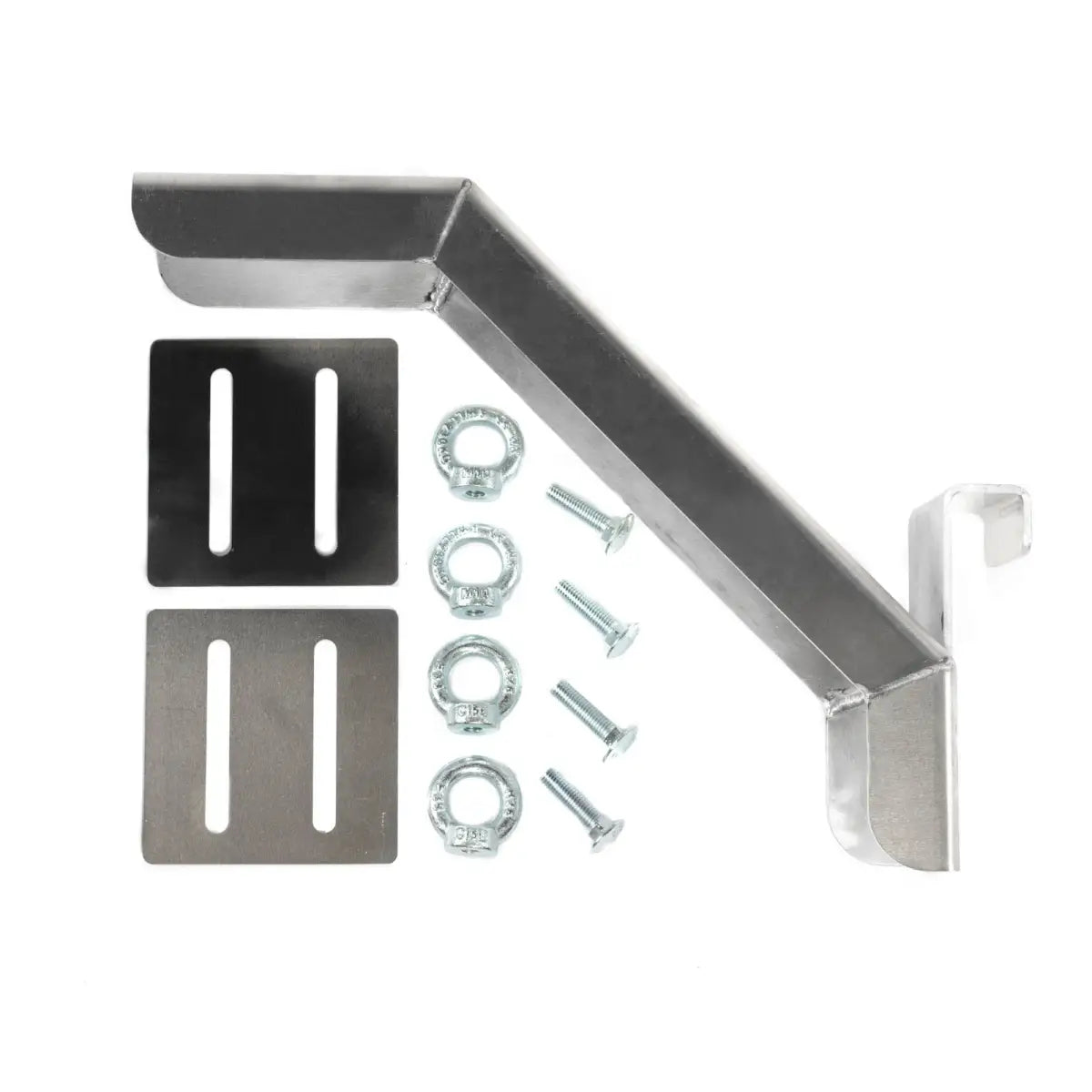 Es handelt sich hier um Seilwindenbock inkl. Montagematerial OHNE Seilwinde für Wildträger von Gehetec für die Jagd.