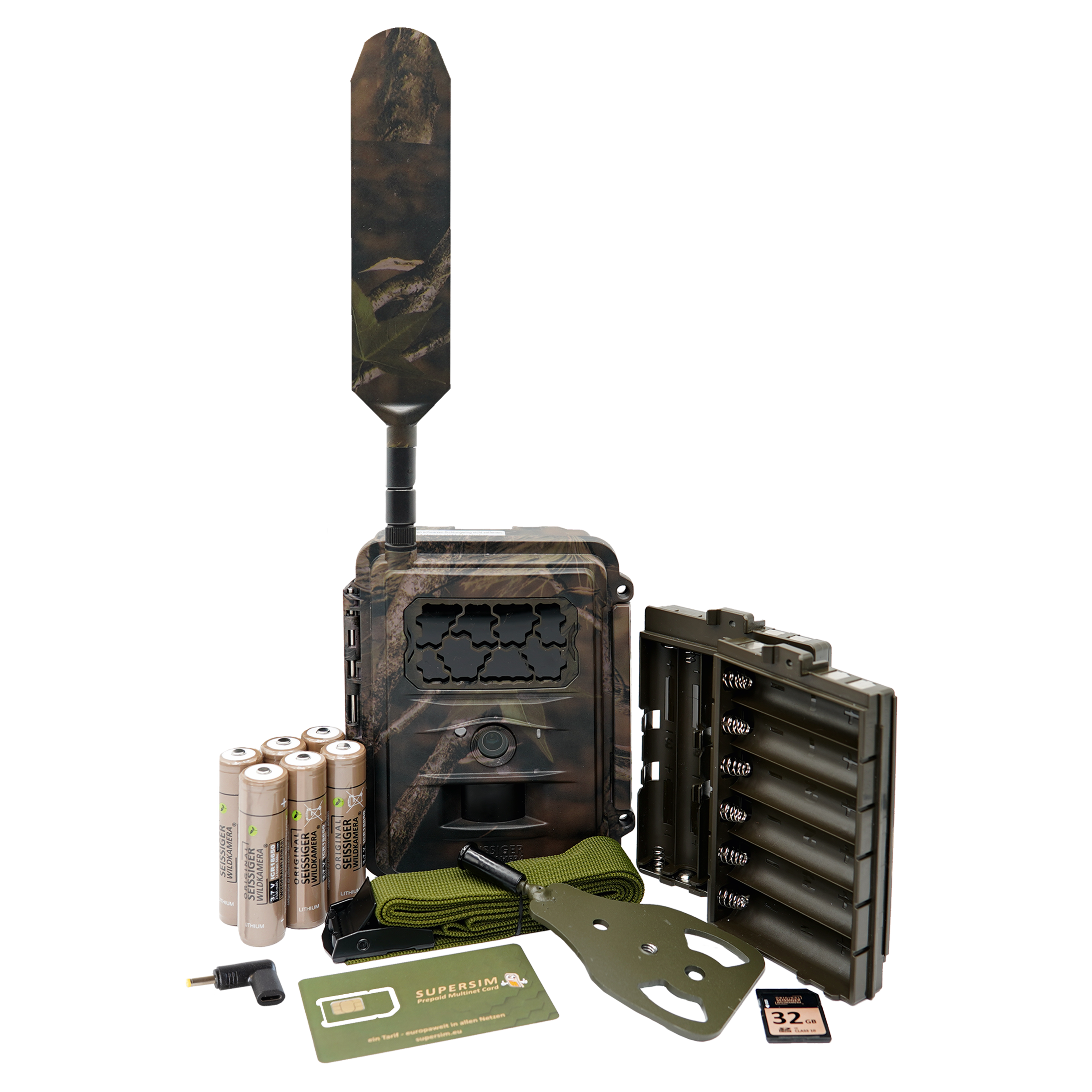 SEISSIGER Base-Cam LTE SUPERSIM-Edition Wildkamera für die Jagd.