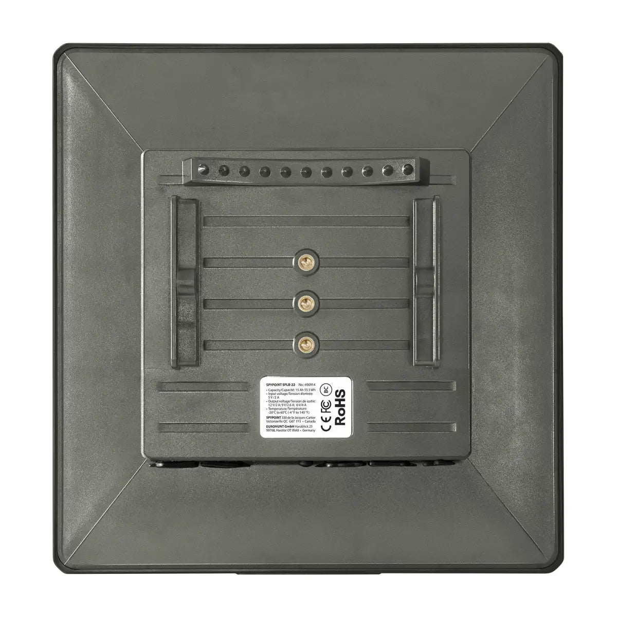 Es handelt sich hier um Solar Power Bank - SPYPOINT für die Jagd.