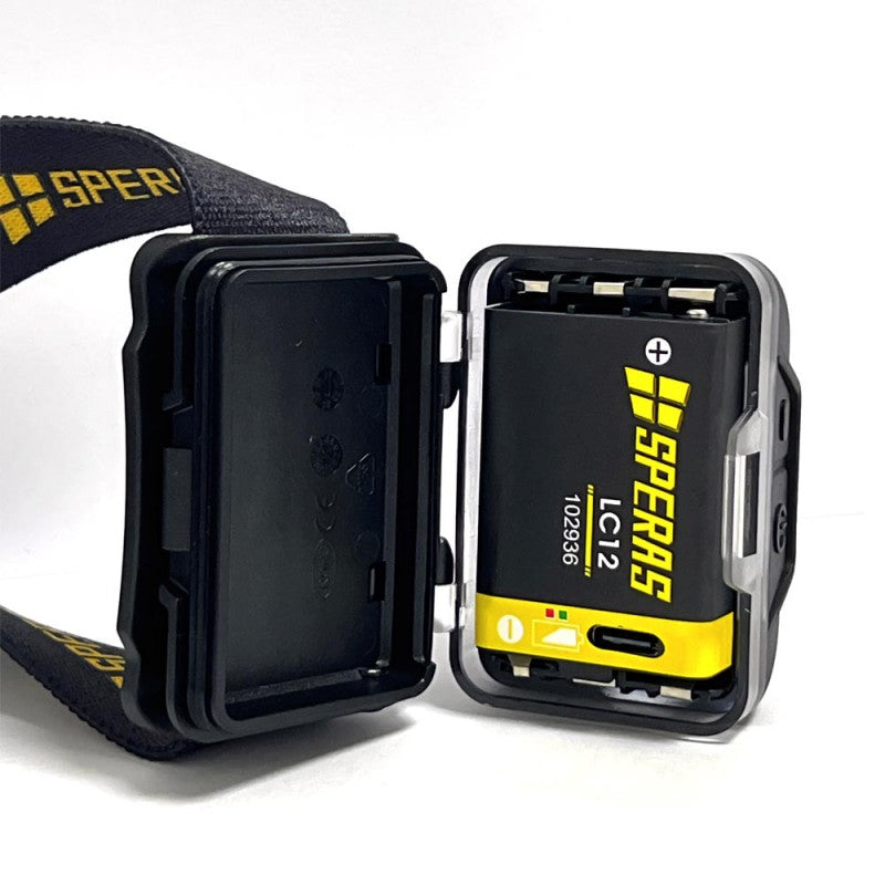 Stirnlampe B7(B) SPERAS für die Jagd.