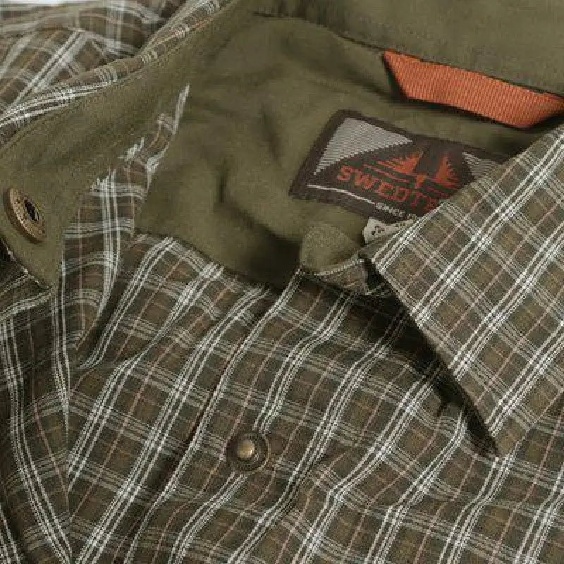 Es handelt sich hier um Damen Hemd Lynx Antibite Green Swedteam für die Jagd.