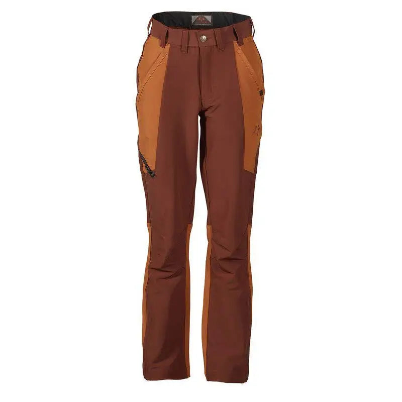Es handelt sich hier um Damen Jagd Hose Lynx Antibite Dark Orange Swedteam für die Jagd.
