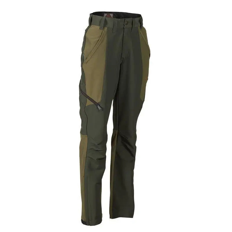 Es handelt sich hier um Damen Jagd Hose Lynx Antibite Green Swedteam für die Jagd.