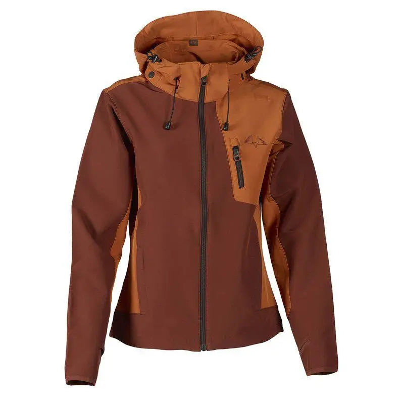 Es handelt sich hier um Damen Jagdjacke Lynx Antibite Dark Orange Swedteam für die Jagd.
