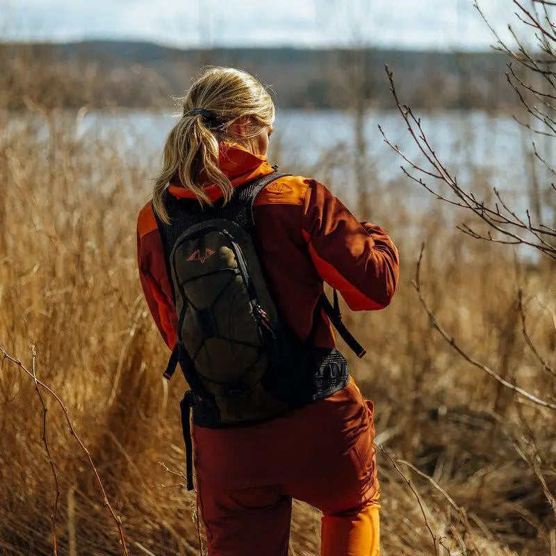 Es handelt sich hier um Damen Jagdjacke Lynx Antibite Dark Orange Swedteam für die Jagd.