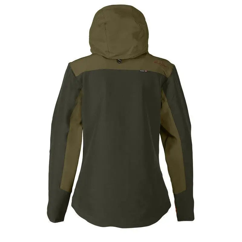 Es handelt sich hier um Damen Jagdjacke Lynx Antibite Green Swedteam für die Jagd.