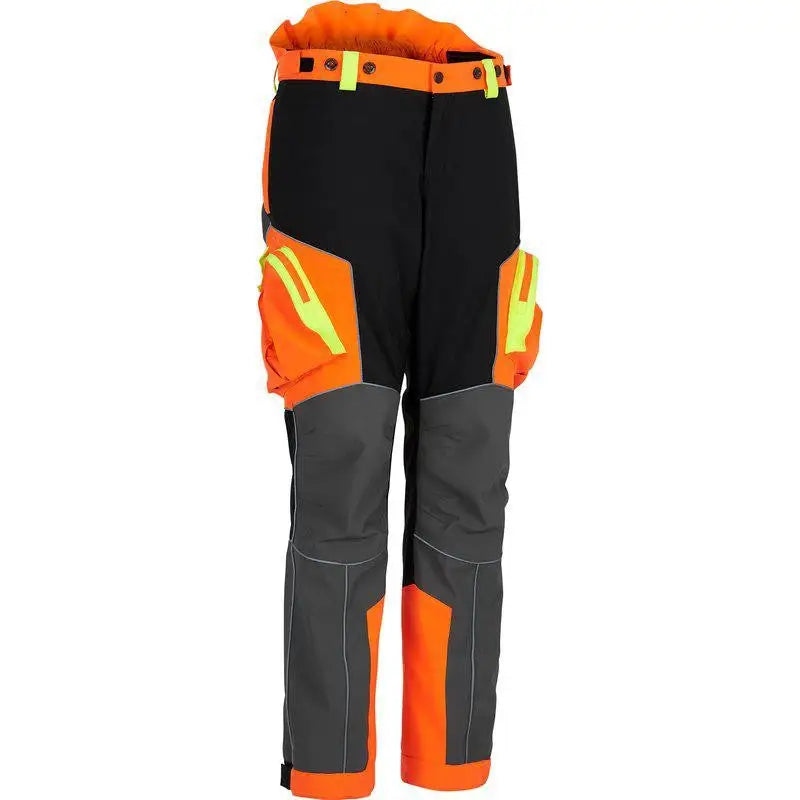 Es handelt sich hier um Herren Jagdhose Protect Pro Shell Orange Neon Swedteam für die Jagd.