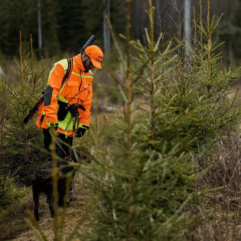 Es handelt sich hier um Herren Jagdjacke Protect Pro Orange Neon Swedteam für die Jagd.
