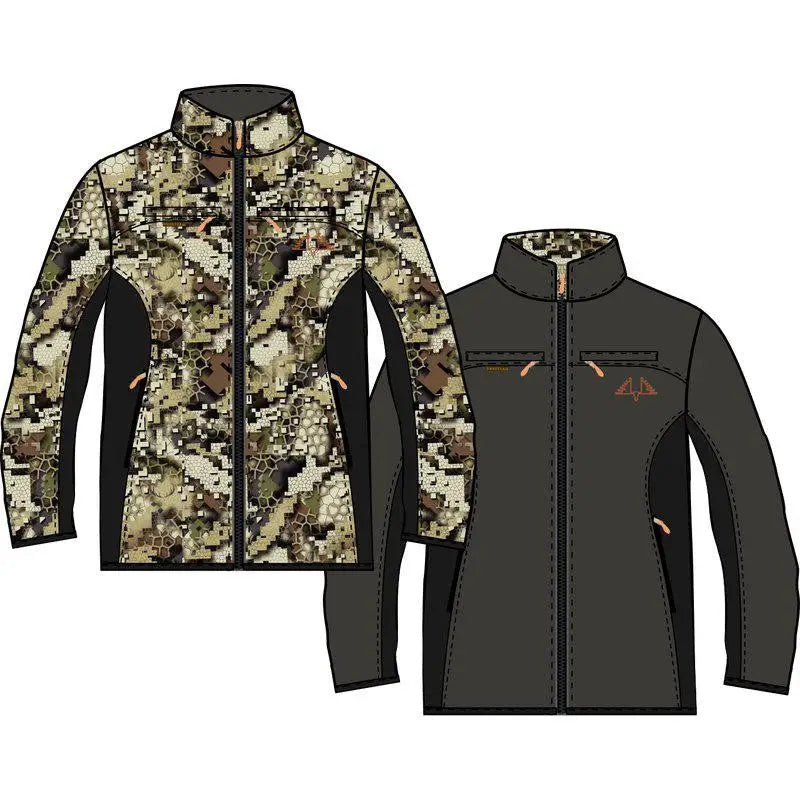 Es handelt sich hier um Herren Jagdjacke Ridge Pro Reversible RE-ECO Desolve Veil Swedteam für die Jagd.