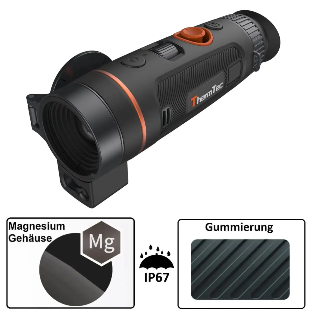 ThermTec WILD 635 L Wärmebildkamera von  für die Jagd.