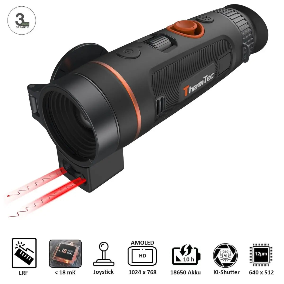 ThermTec WILD 635 L Wärmebildkamera von  für die Jagd.