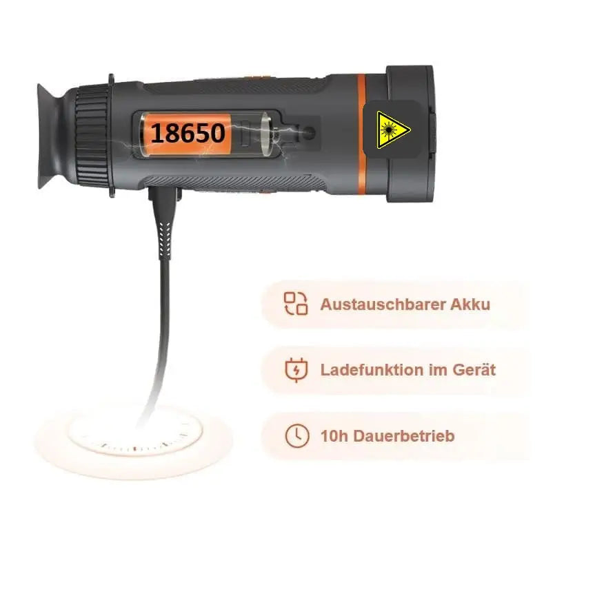 ThermTec Wärmebildkamera WILD 650L von für die Jagd.