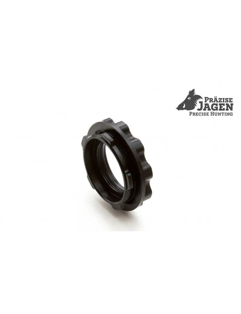 Es handelt sich hier um kleinen Verschlusskappe mit Glas fürs Okular mit zweieinhalbfacher Vergrößerung für die Jagd.