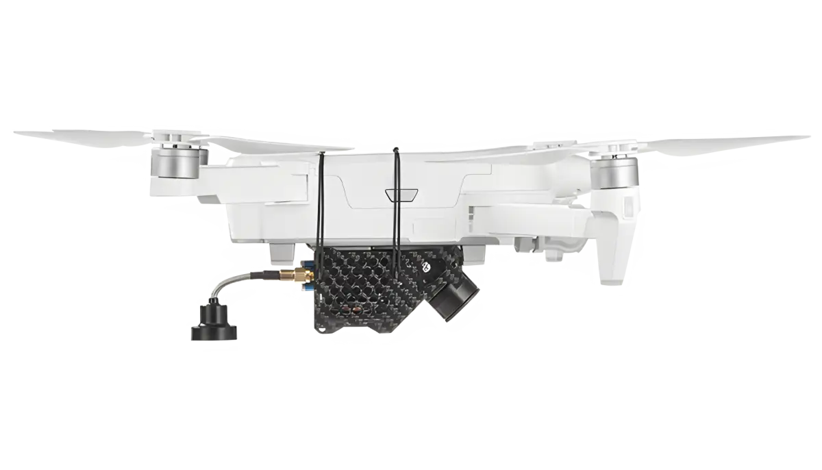 Es handelt sich hier um Lahoux Buzzard Drohne für die Jagd.