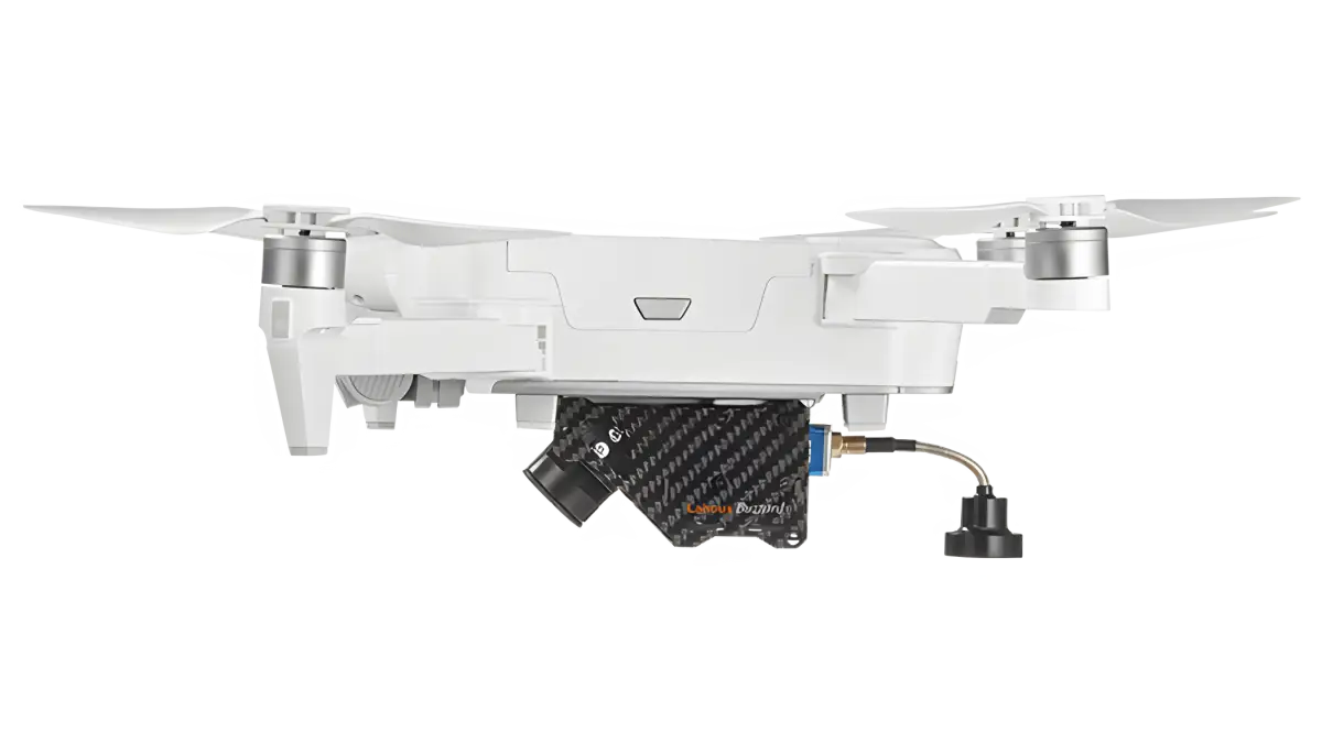 Es handelt sich hier um Lahoux Buzzard Drohne für die Jagd.
