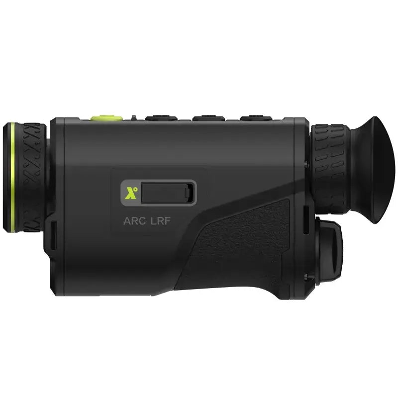 Es handelt sich hier um das Wärmebildkamera Arc LRF A435P mit Laser-Entfernungsmesser PIXFRA für die Jagd.