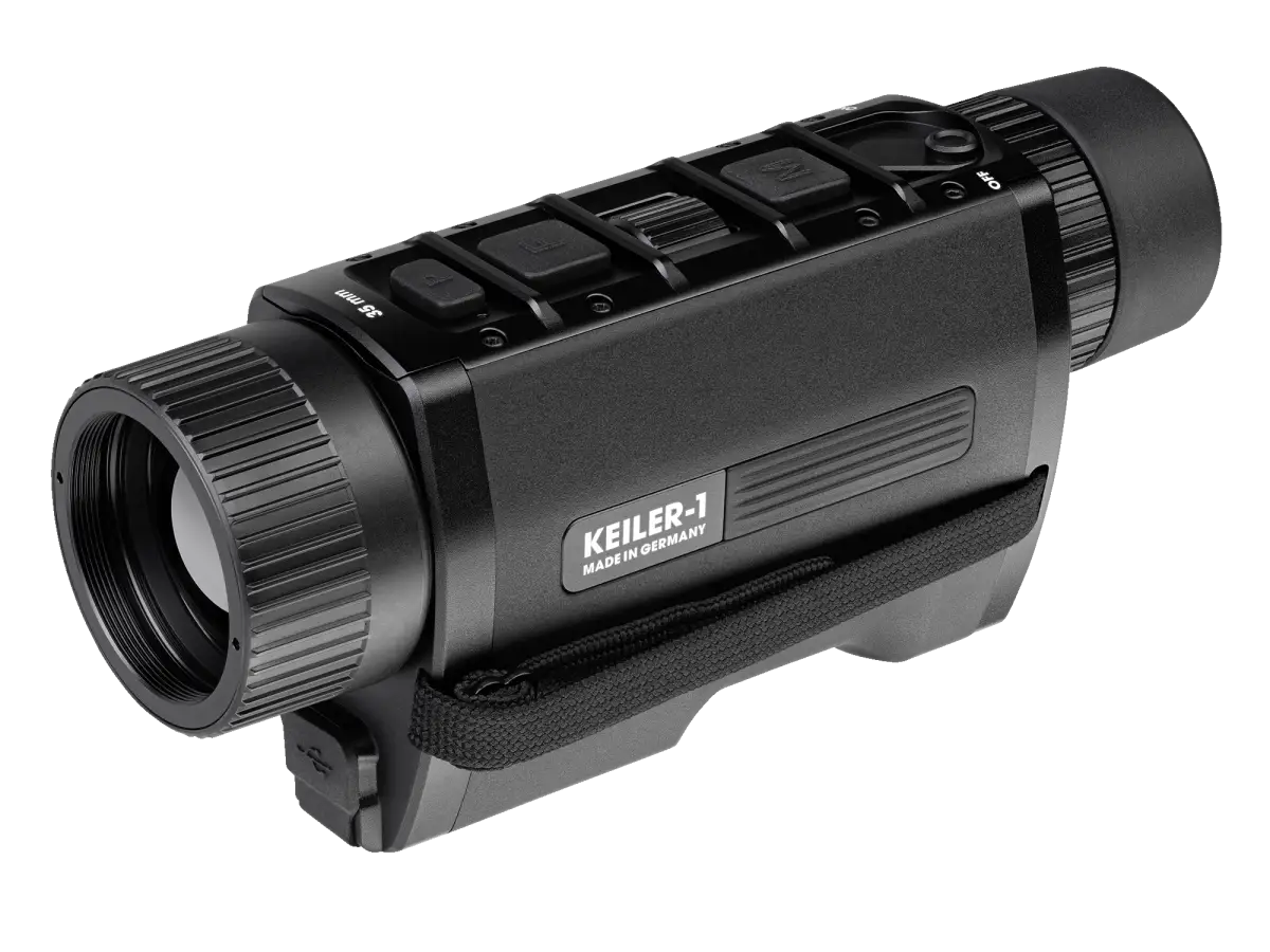 Es handelt sich hier um Wärmebildkamera Liemke KEILER- 1 für die Jagd.