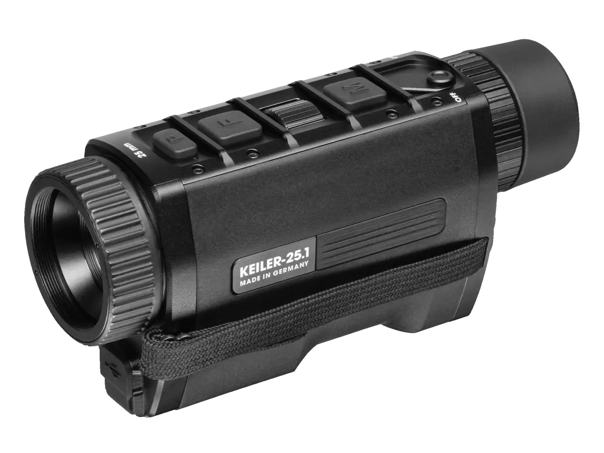 Es handelt sich hier um Wärmebildkamera LIEMKE KEILER- 25.1 für die Jagd.