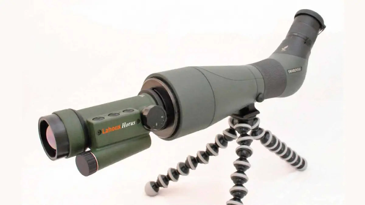 Es handelt sich hier um Lahoux Horus Wärmebildkamera für die Jagd.