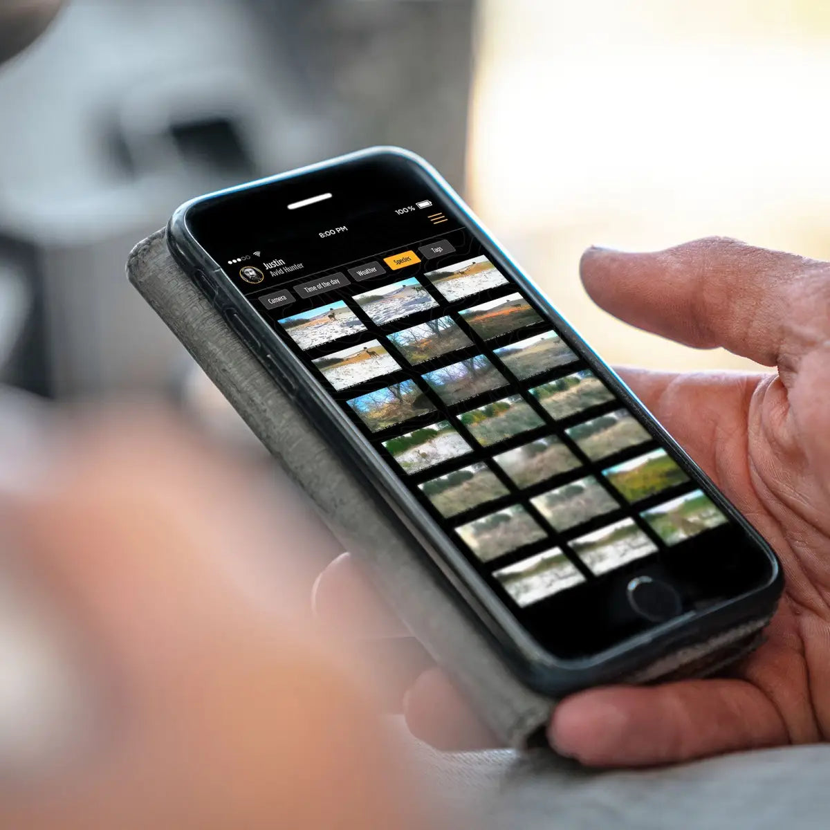 Es handelt sich hier um App zur Wildkamera SPYPOINT FLEX-PLUS für die Jagd.