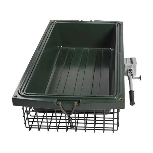 Es handelt sich hier um Wildträger Deep 210 Black Profi mit Wildwanne für die Jagd.