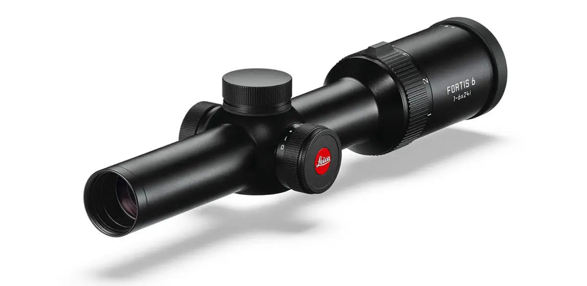 Es handelt sich hier um Zielfernrohr LEICA Fortis 6 1-6x24i mit Schiene für die Jagd.