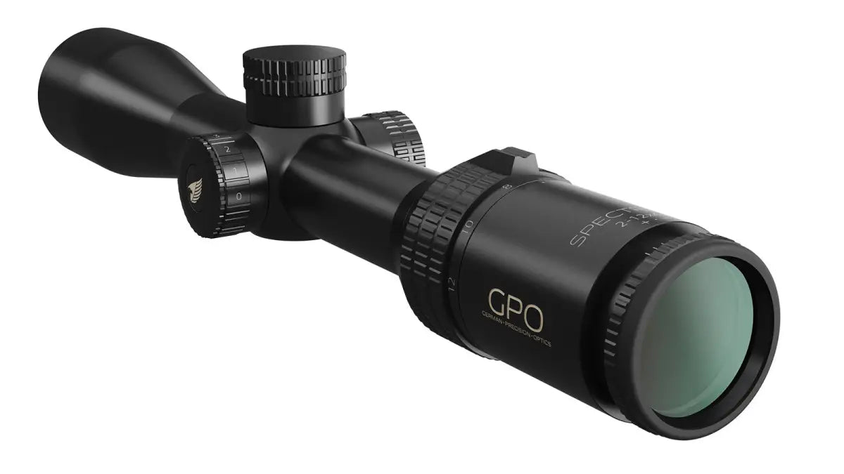 Es handelt sich hier um Zielfernrohr Zielfernrohr GPO Spectra™ 6x 2-12x44i BRWi für die Jagd.