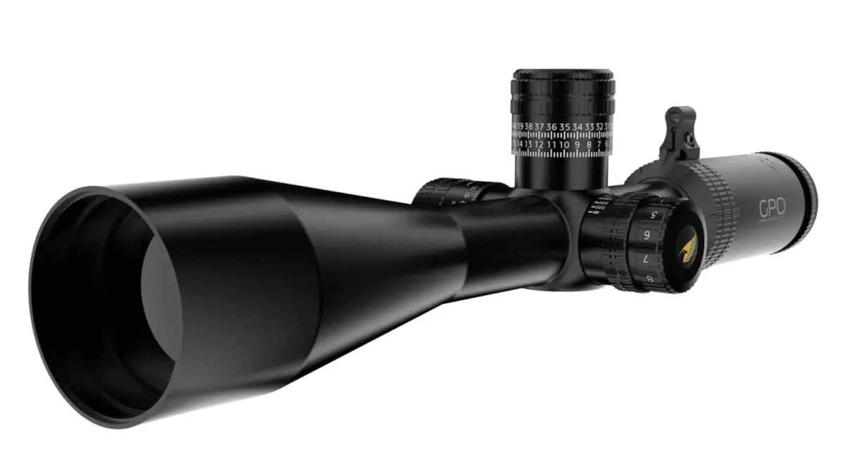 Es handelt sich hier um Zielfernrohr GPO Spectra™ 6x 4,5-27x50i MOAi FFP/CCW für die Jagd.