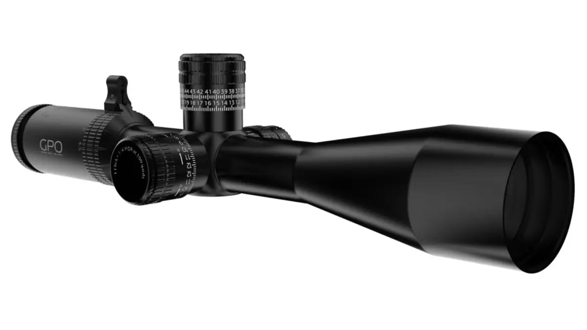 Es handelt sich hier um Zielfernrohr GPO Spectra™ 6x 4,5-27x50i MOAi FFP/CCW für die Jagd.