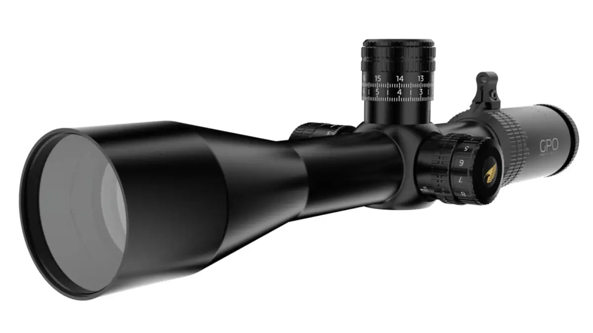 Es handelt sich hier um Zielfernrohr GPO Spectra™ 6x 4,5-27x50i PLRi FFP/CCW für die Jagd.