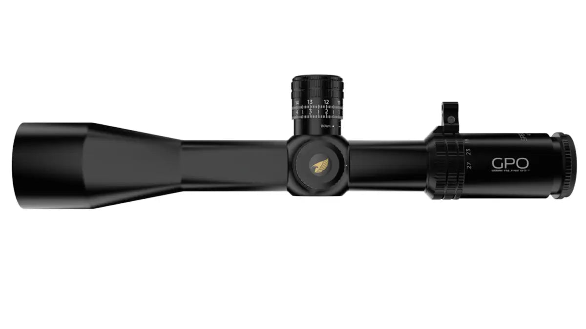 Es handelt sich hier um Zielfernrohr GPO Spectra™ 6x 4,5-27x50i PLRi FFP/CCW für die Jagd.