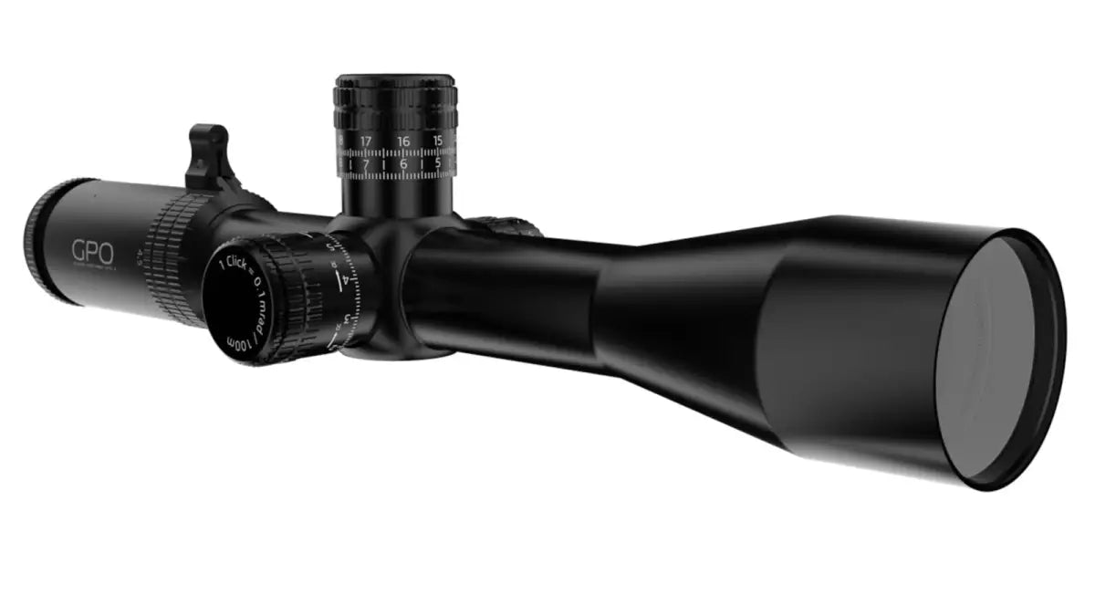 Es handelt sich hier um Zielfernrohr GPO Spectra™ 6x 4,5-27x50i PLRi FFP/CCW für die Jagd.