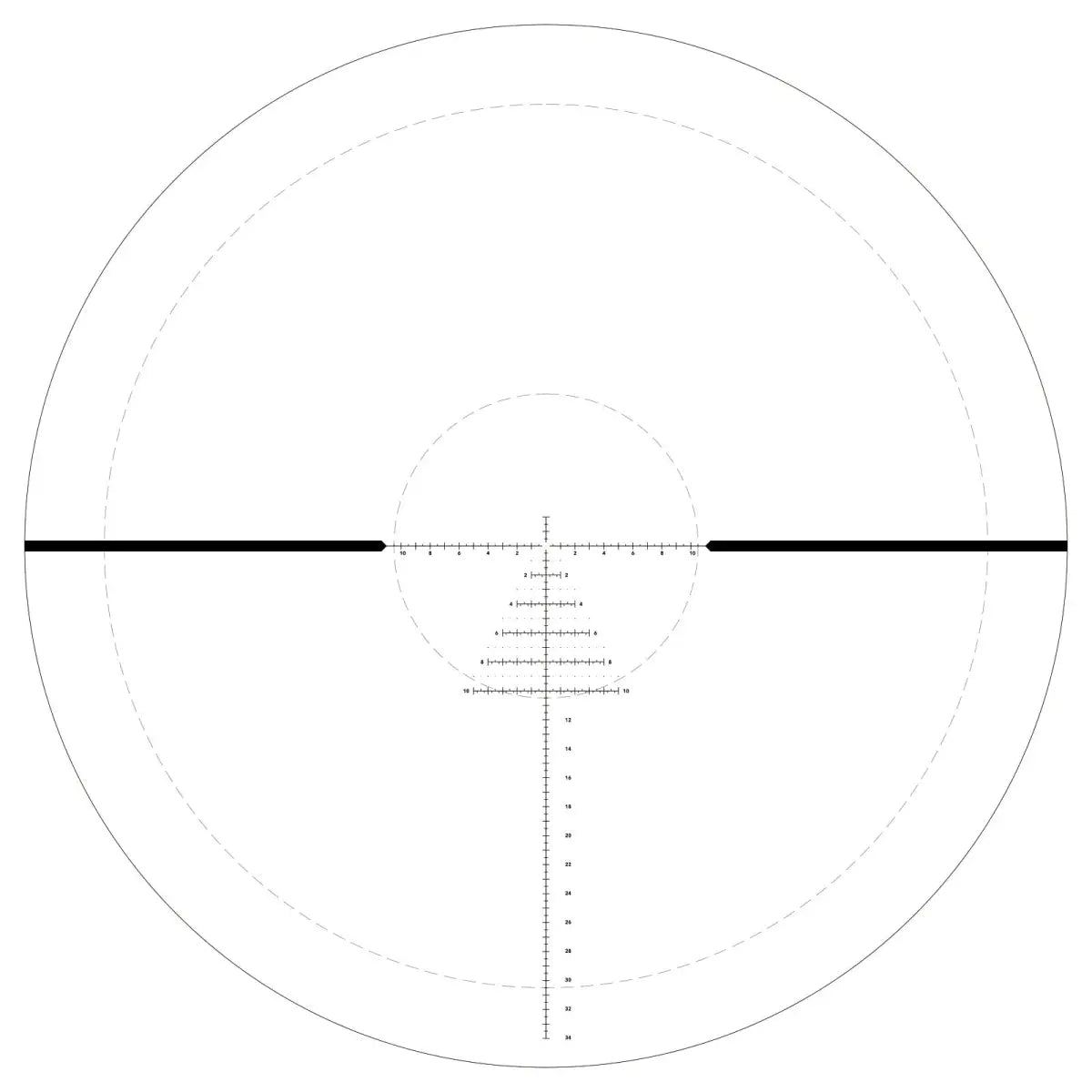 Es handelt sich hier um Zielfernrohr GPO Spectra™ 6x 4,5-27x50i PLRi FFP/CCW für die Jagd.