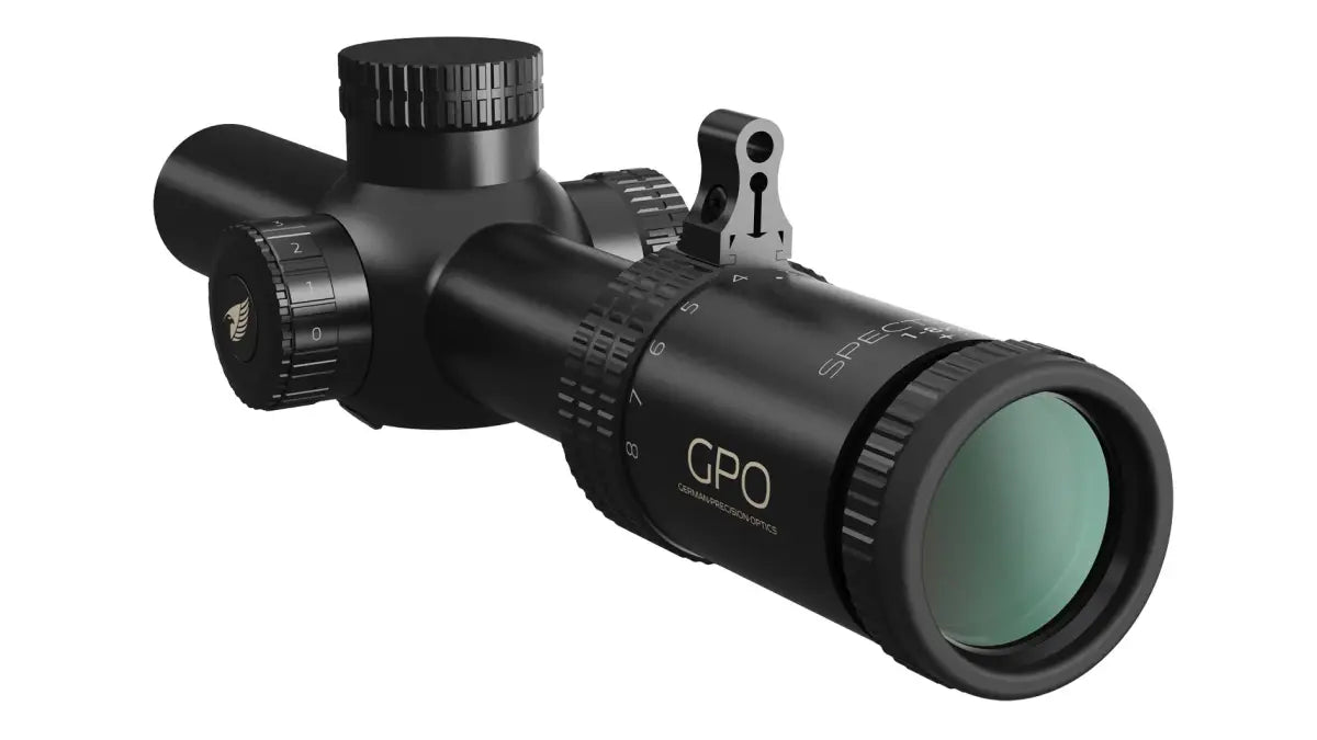 Es handelt sich hier um Zielfernrohr GPO Spectra™ 8x 1-8x24i G4i für die Jagd.