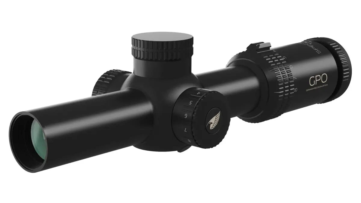 Es handelt sich hier um Zielfernrohr GPO Spectra™ 8x 1-8x24i G4i für die Jagd.