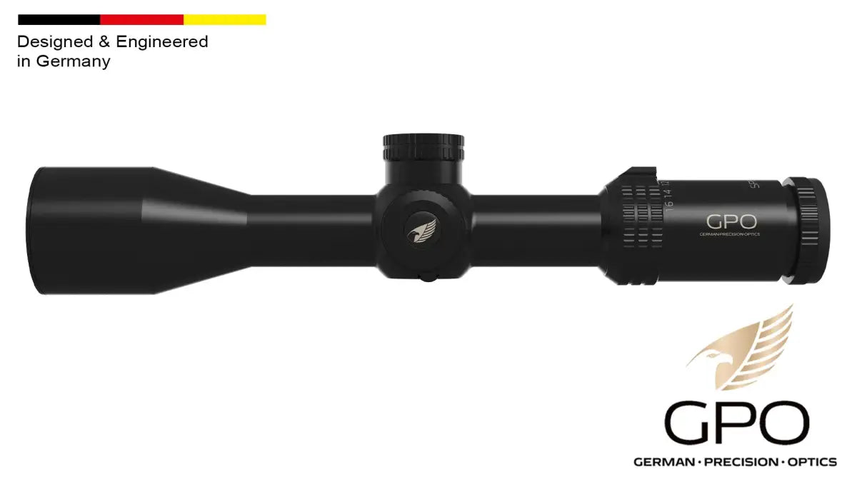 Es handelt sich hier um Zielfernrohr GPO Spectra™ 8x 2-16x44i G4i für die Jagd.