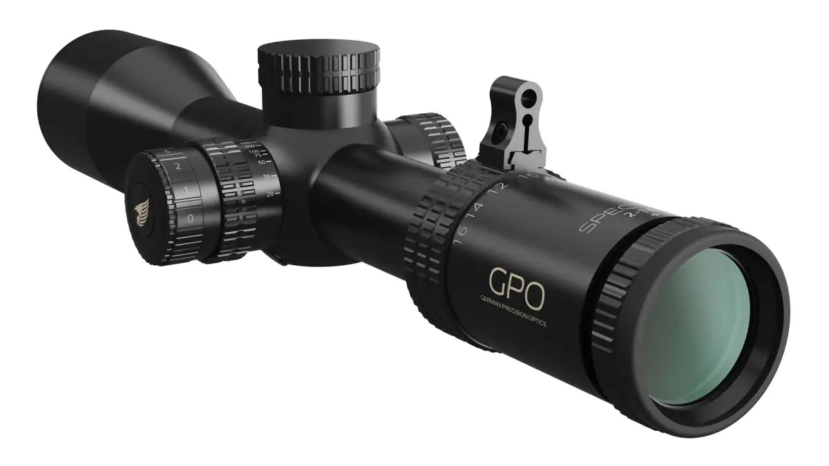 Es handelt sich hier um Zielfernrohr GPO Spectra™ 8x 2-16x44i G4i für die Jagd.