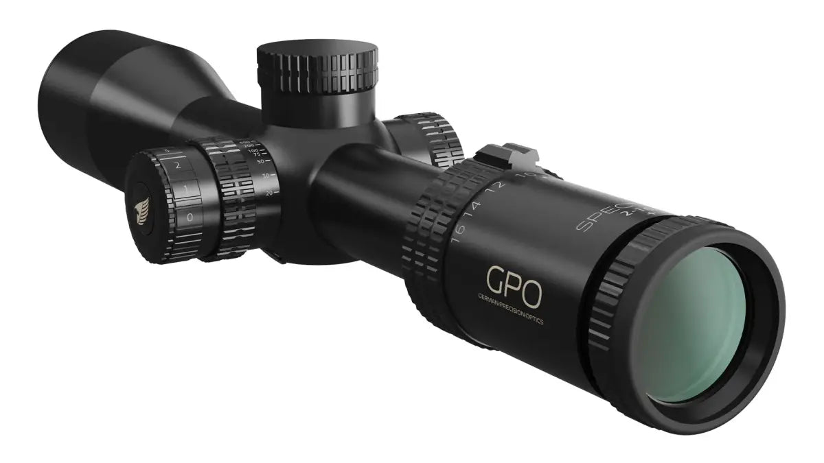 Es handelt sich hier um Zielfernrohr GPO Spectra™ 8x 2-16x44i G4i für die Jagd.