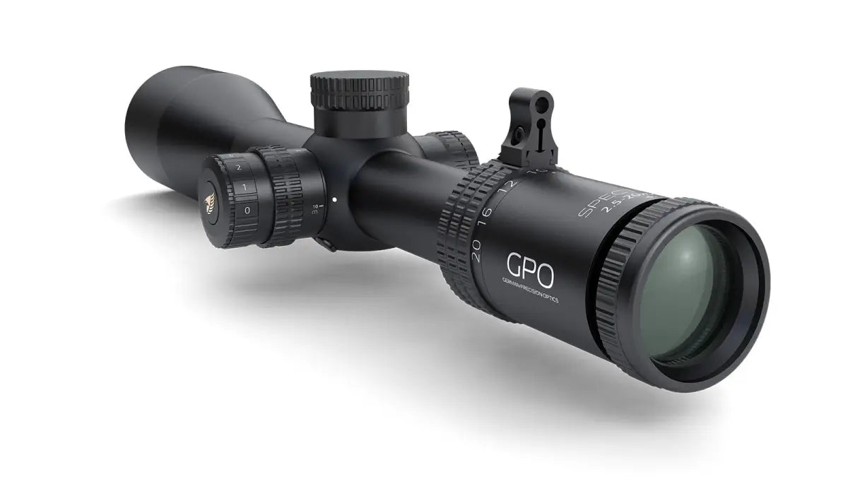 Es handelt sich hier um Zielfernrohr Zielfernrohr GPO Spectra™ 8x 2,5-20x50i BRi (FFP) für die Jagd.