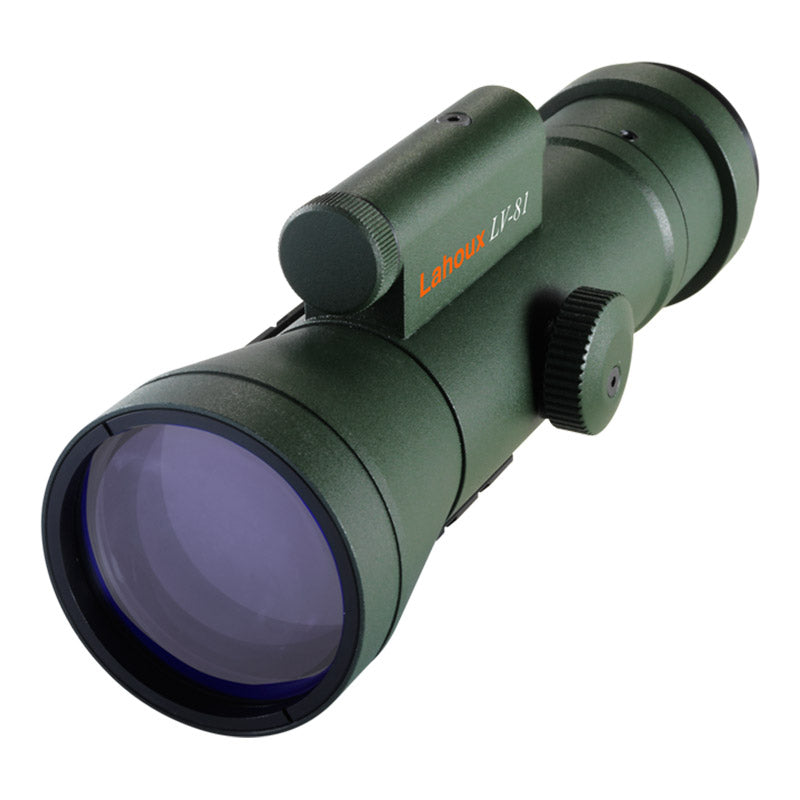 Es handelt sich hier um LAHOUX LV81 Standard+ Nachtsichtgerät / Vorsatzgerät für die Jagd.