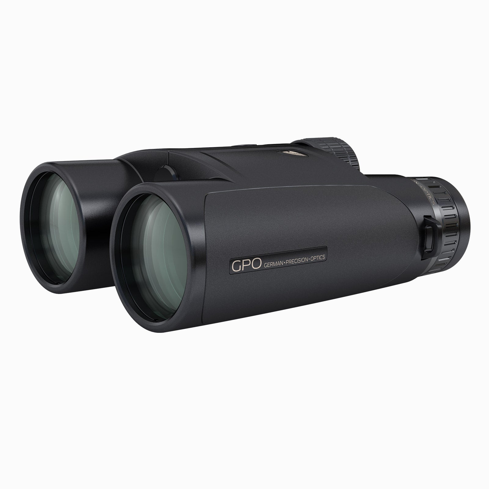 Es handelt sich hier um Laser-Entfernungsmesser Fernglas GPO Rangeguide™ 2800 8x50 für die Jagd.