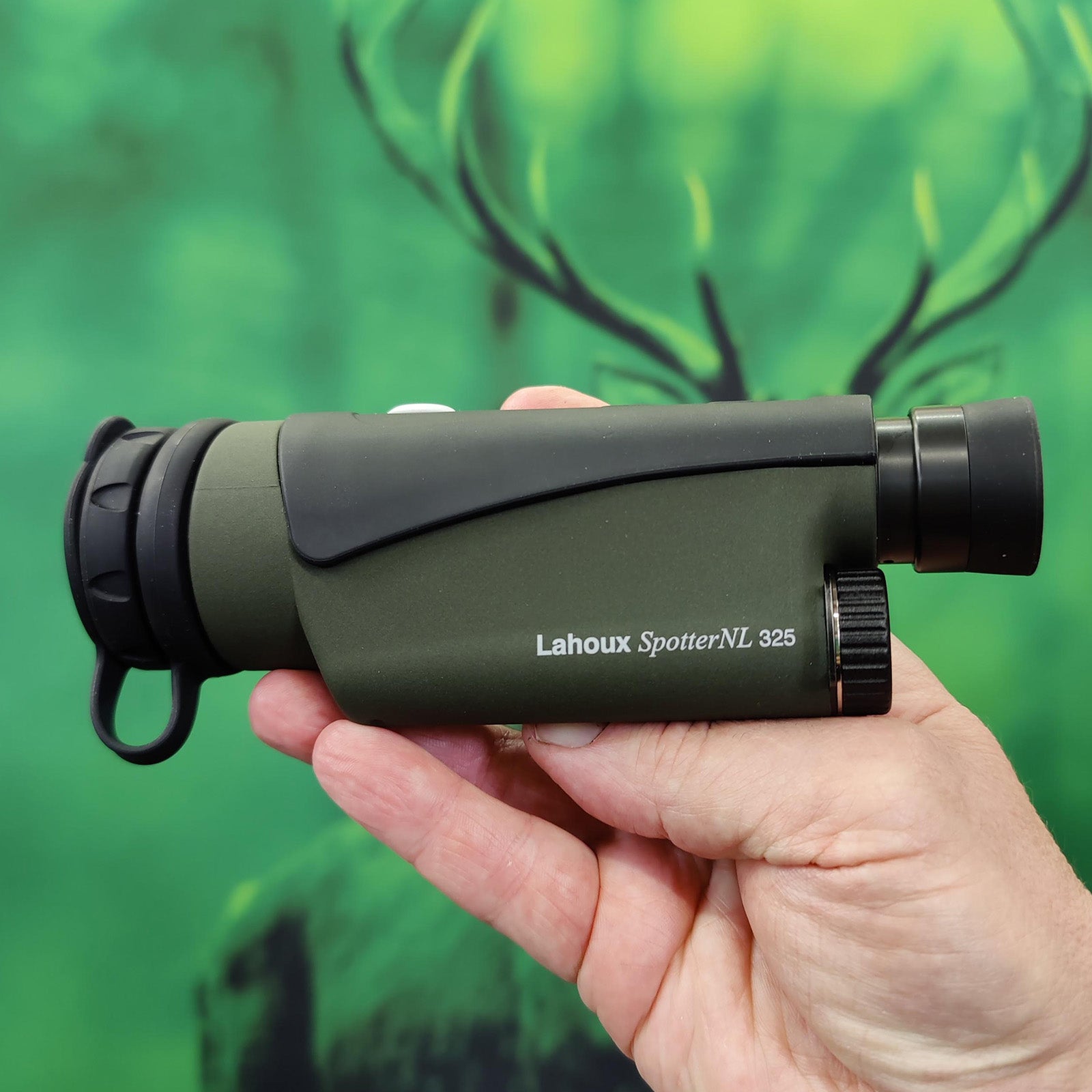 Es handelt sich hier um LAHOUX Spotter NL 650 Wärmebildkamera für die Jagd.