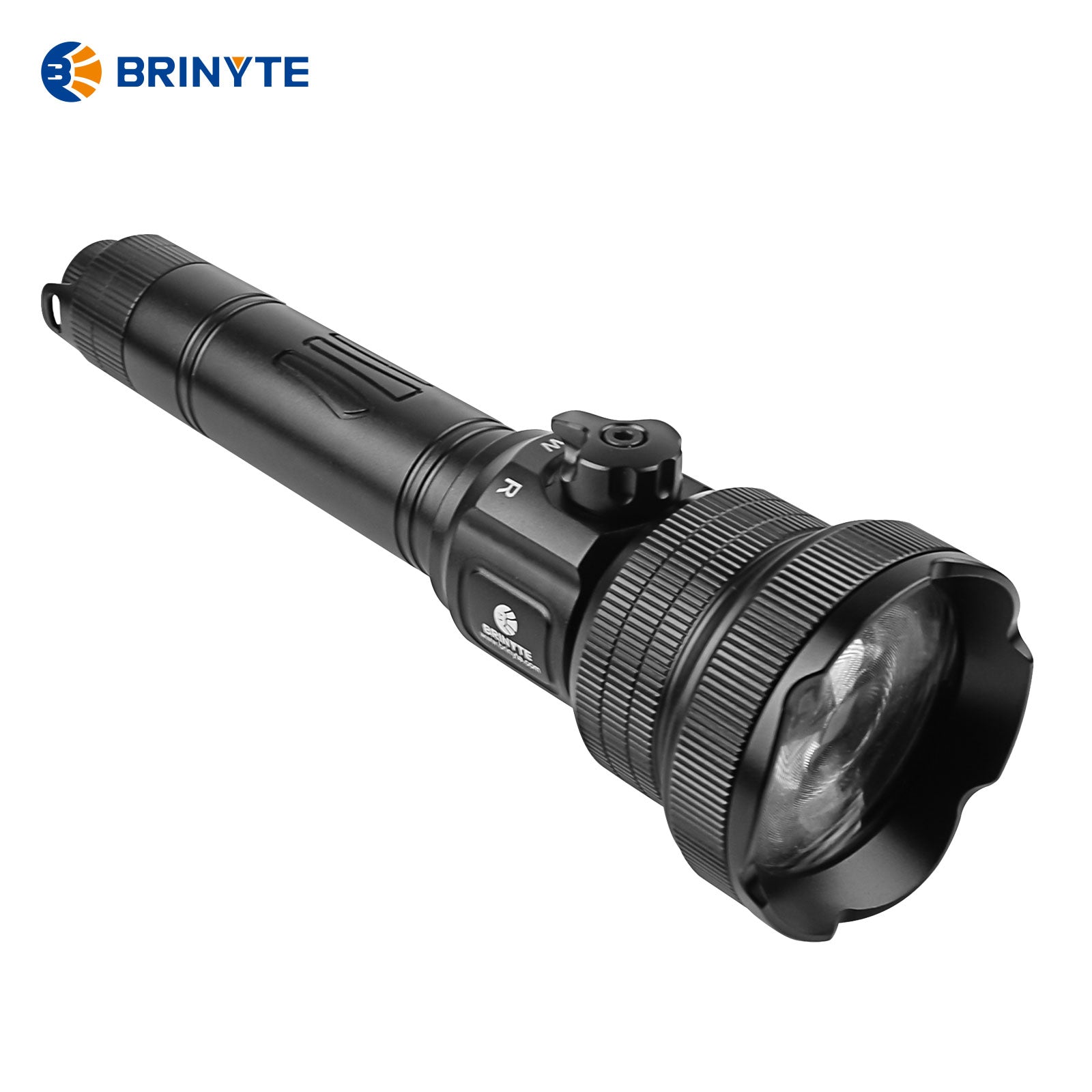 Es handelt sich hier um BRINYTE T28 Artemis Tri-Color Taschenlampe für die Jagd.