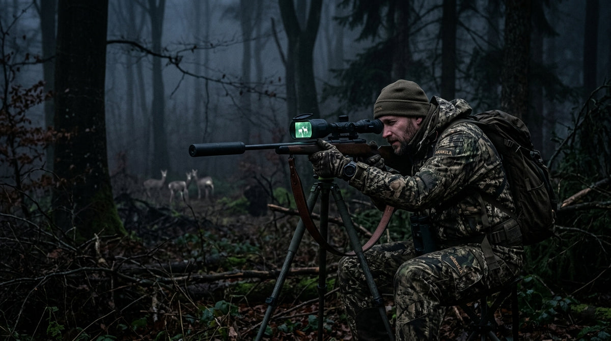 Wärmebildkamera vs Nachtsichtgerät – Unterschiede für die Jagd praxisnah erklärt