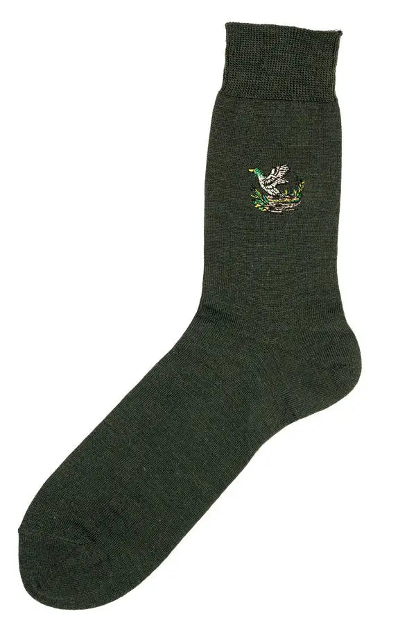 Es handelt sich hier um Herrensocke ENTE für die Jagd.