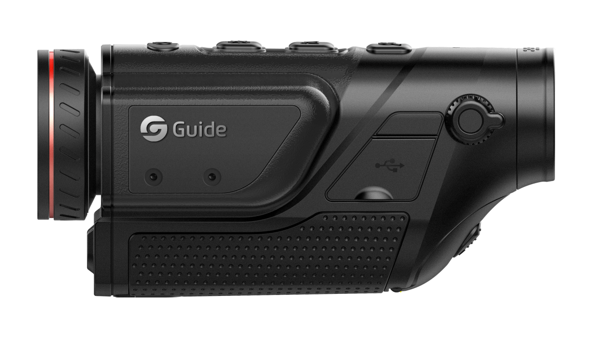 Es handelt sich hier um Wärmebildkamera Guide TD431 mit Laserentfernungsmesser für die Jagd.