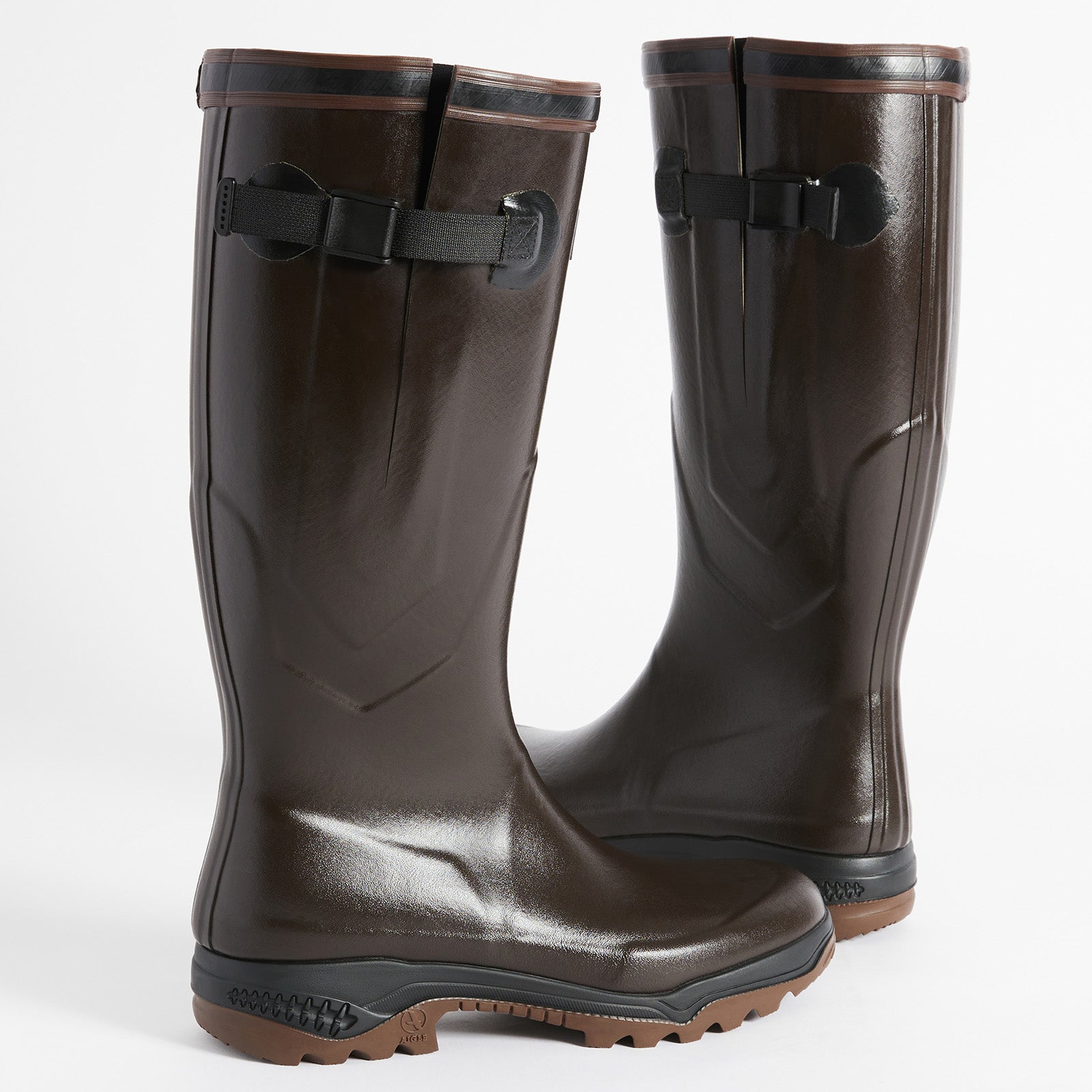 AIGLE Gummistiefel PARCOURS® 2 Vario braun für die Jagd.
