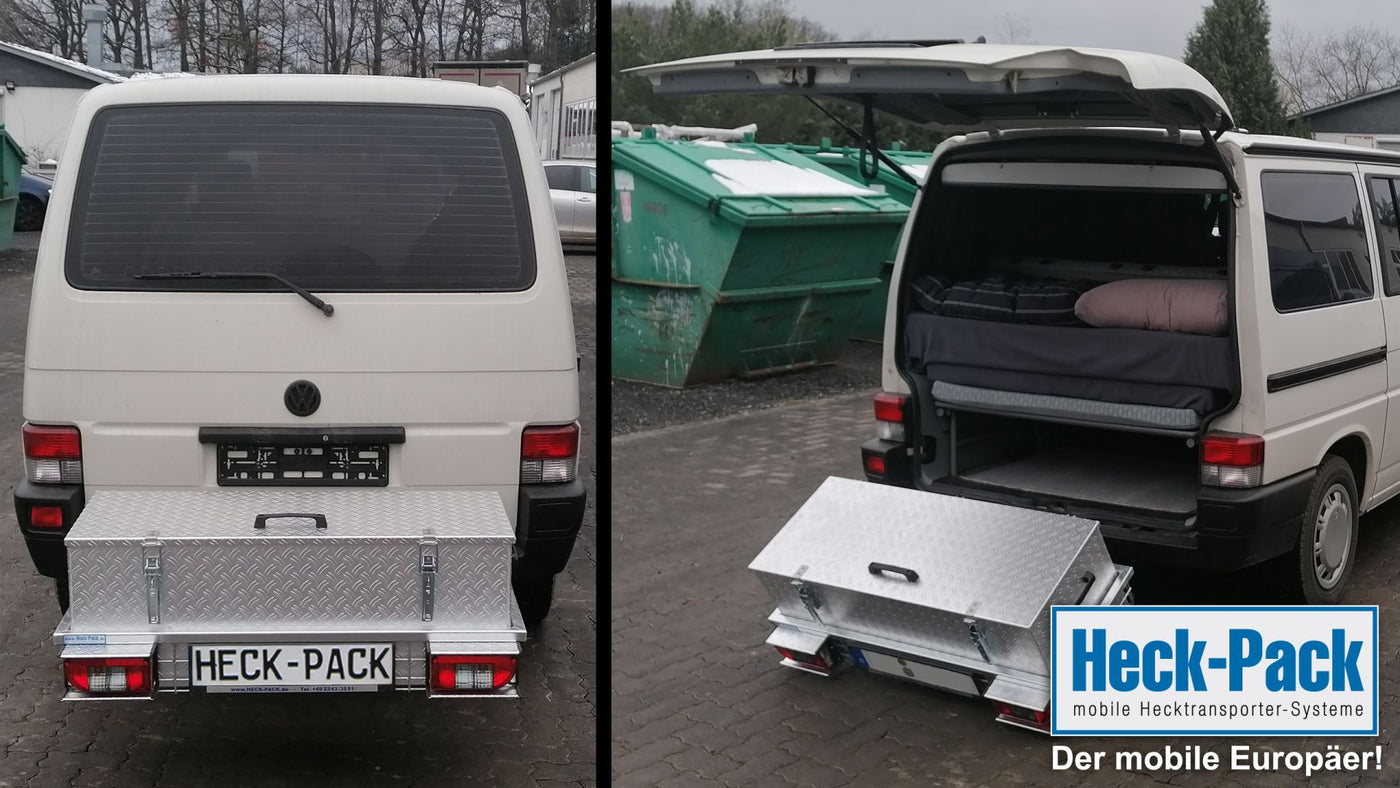 Absenkvorrichtung für Heck-Pack Hecktransporter, komplett aus Edelstahl für die Jagd. 