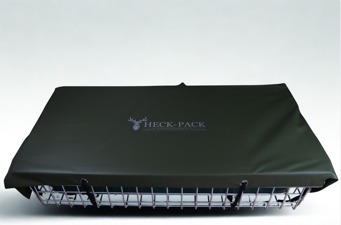 Es handelt sich hier um die Allzweck-Abdeckplane von Heck-Pack für die Jagd.